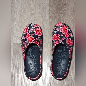 Crocs floral design